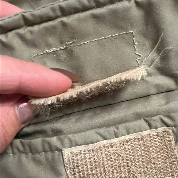 Vintage Sears Down Puffer Jacket Men’s Large – Olive Green Winter - Picture 6 of 13